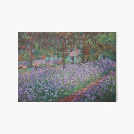 Aperçu de l'œuvre Iris dans le jardin des Monets à Giverny - Jardin de Monet à Giverny 1900 créée et vendue par molamode.