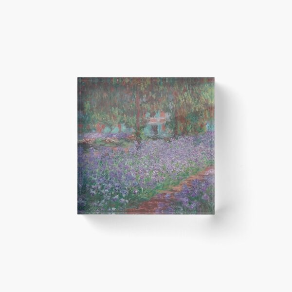 Aperçu de l'œuvre Iris dans le jardin des Monets à Giverny - Jardin de Monet à Giverny 1900 créée et vendue par molamode.