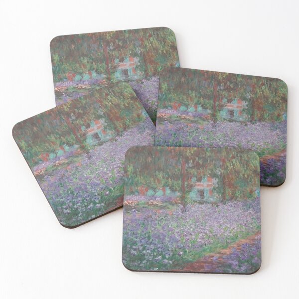 Item preview, Irises In Monets Garden At Giverny - Monet Garden In Giverny 1900 designed and sold by molamode.
