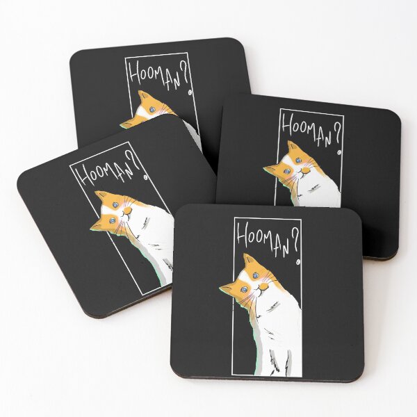 Item preview, Hooman? Cute Orange Cat - White Letters designed and sold by OooiChris.