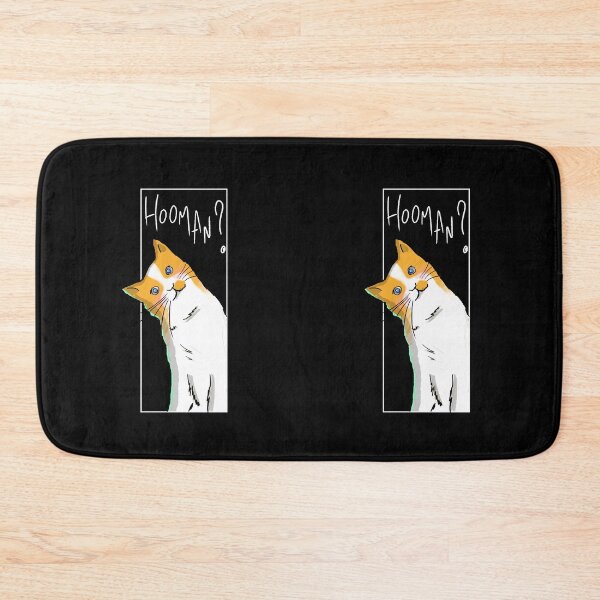 Item preview, Hooman? Cute Orange Cat - White Letters designed and sold by OooiChris.