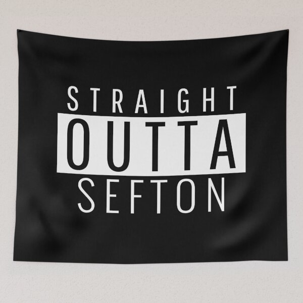 Item preview, Straight Outta Sefton Merseyside designed and sold by Teelogic.