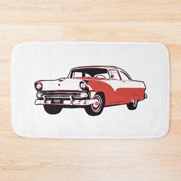 Item preview, 55 White Red F Classic designed and sold by CoolRide.