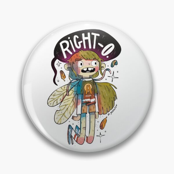 Item preview, Right-O. Bored Fairy Design  designed and sold by Meggie  Johnson.