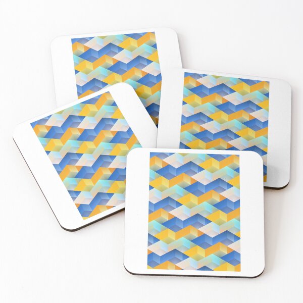 Item preview, Color Cubic Pattern - Geometric designed and sold by sasijaya.