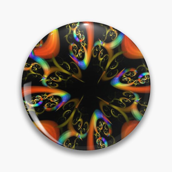 Item preview, Colorful Curled Fractal designed and sold by Cindy Moser.