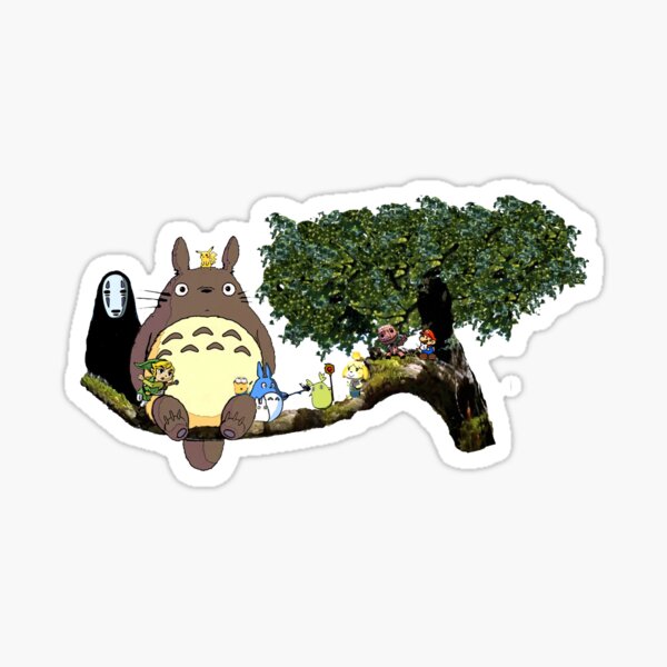 Totoro and More Sticker