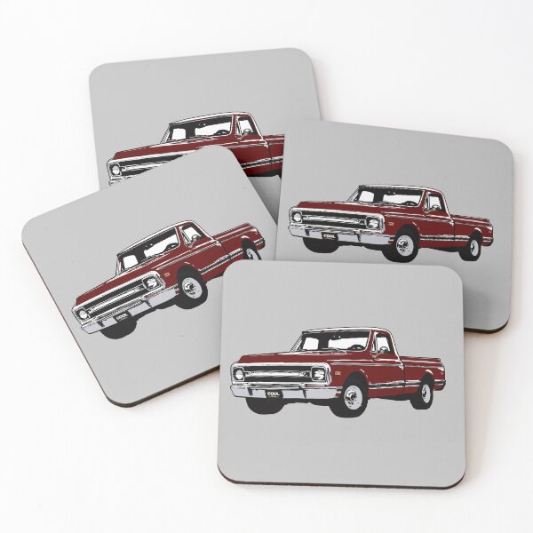 Item preview, 69/70 Dark Red C Truck designed and sold by CoolRide.