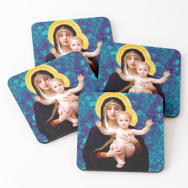 Item preview, Madonna and Child, after Bouguereau | Mother's Day 2021| Retro | Vintage designed and sold by spinolator.