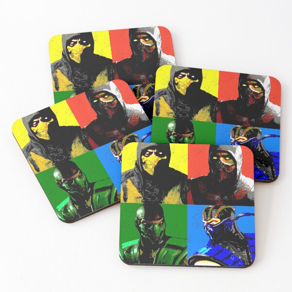 Item preview, Mortal Warhol Ninjas designed and sold by Retro-Freak.