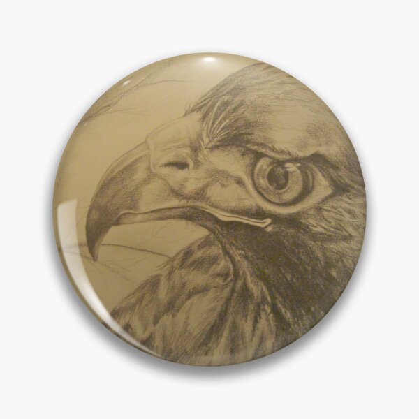 Item preview, Red Tailed Hawk designed and sold by TattooingWoodA.