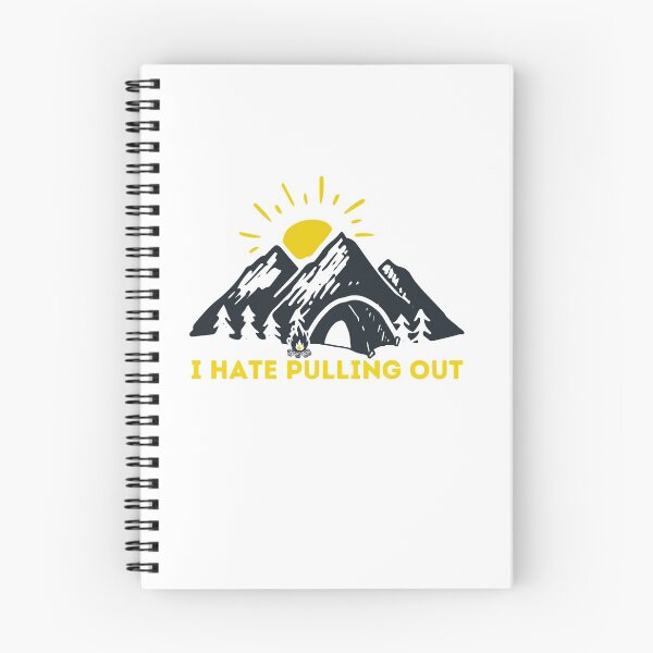 Item preview, Funny Camping I Hate Pulling Out Fifth Wheel Retro - Funny camper saying Quotes designed and sold by PIXEcompany.