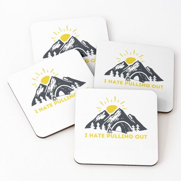 Item preview, Funny Camping I Hate Pulling Out Fifth Wheel Retro - Funny camper saying Quotes designed and sold by PIXEcompany.