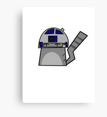 R2D2 Cat Canvas Print
