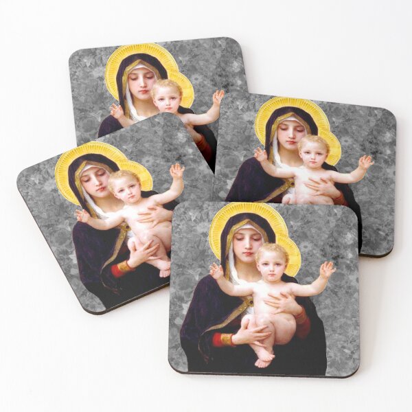 Item preview, Madonna and Child, after Bouguereau | Mother's Day 2021| Retro | Vintage designed and sold by spinolator.