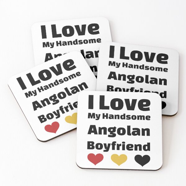 Item preview, I Love My Handsome Angolan Boyfriend - Angola Boyfriend designed and sold by DiceNLDesigns.