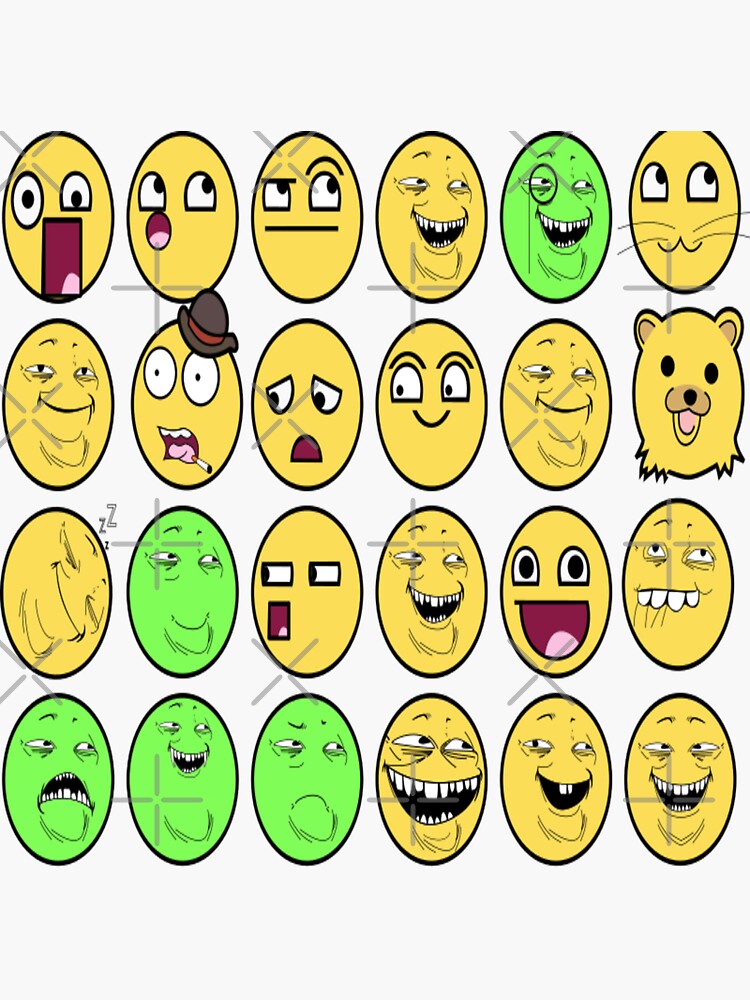 Troll Face - Troll Face Pixel Art Emoji,Troll Face Text Emoticon - free  transparent emoji 