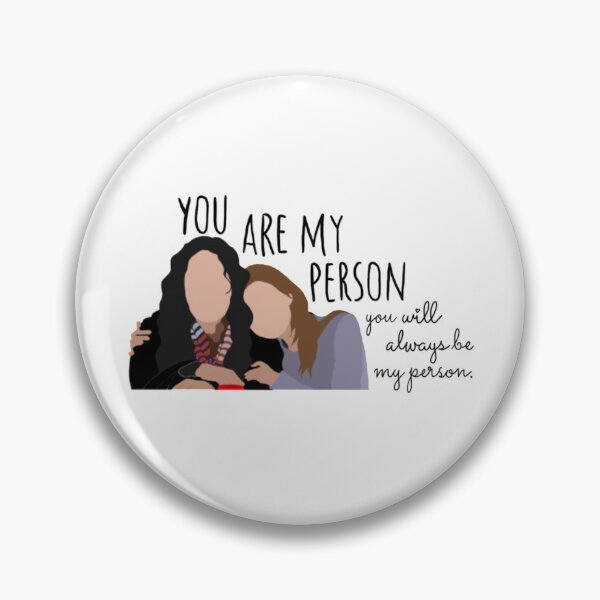 Item preview, Meredith & Cristina “you are my person” designed and sold by Alexisnk.
