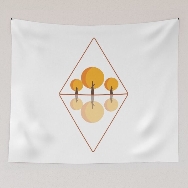 Item preview, Minimalist tree triangle designed and sold by NIN-DA.