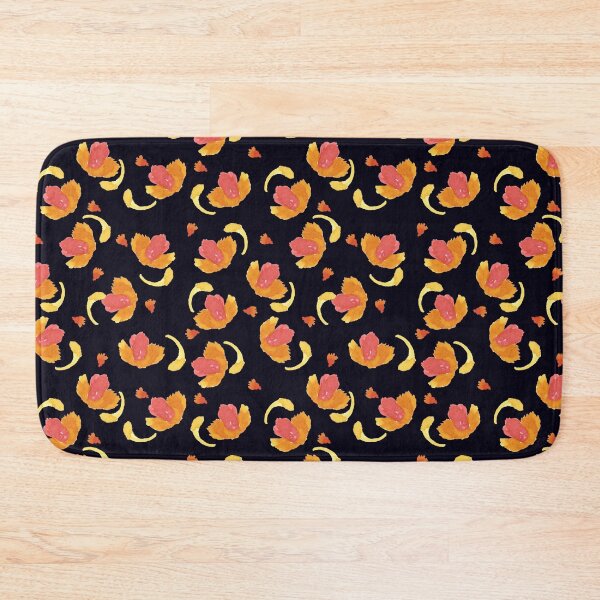Item preview, Orange flowers designed and sold by robertacuellas.