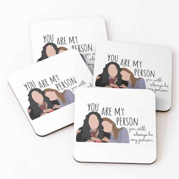 Item preview, Meredith & Cristina “you are my person” designed and sold by Alexisnk.