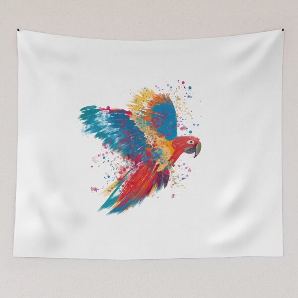 Item preview, pretty parrot beautiful colors designed and sold by loiret1958.
