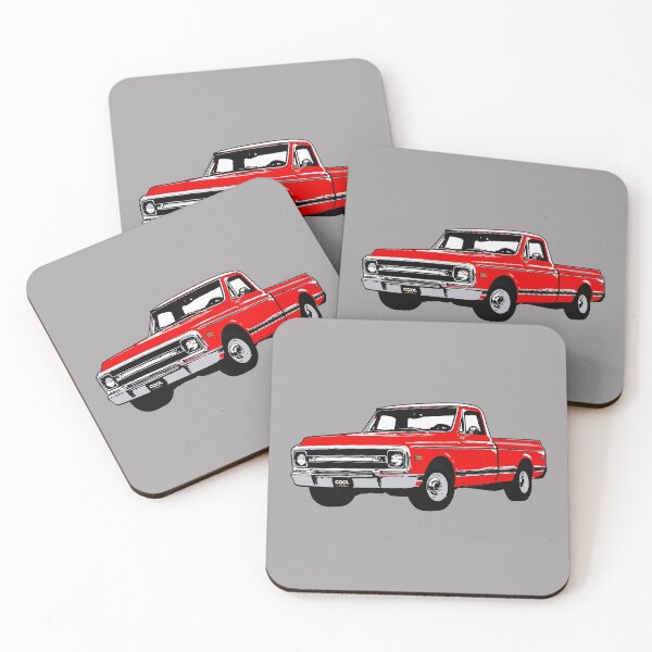 Item preview, 69/70 Red C Truck designed and sold by CoolRide.