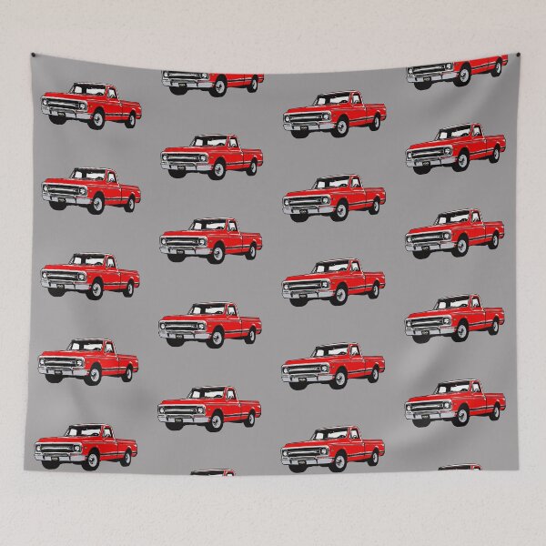 Item preview, 69/70 Red C Truck designed and sold by CoolRide.