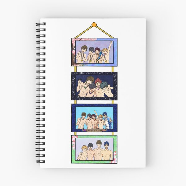 Item preview, Free! Iwatobi Relay Teams (Front of Shirts Version) designed and sold by Noodly Doodles.