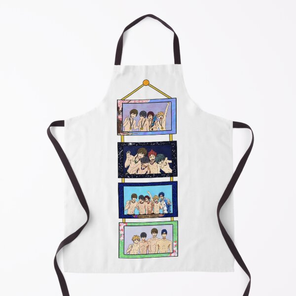 Item preview, Free! Iwatobi Relay Teams (Front of Shirts Version) designed and sold by Noodly Doodles.