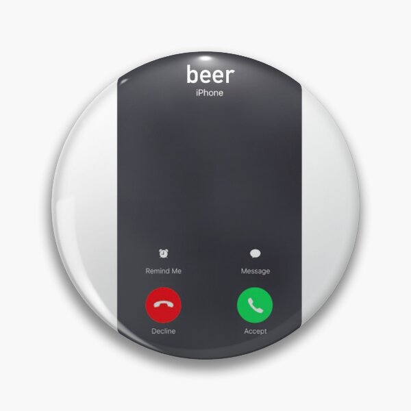Item preview, Incoming call Beer designed and sold by Emma Politte.