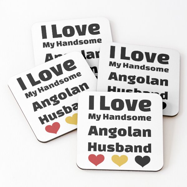 Item preview, I Love My Handsome Angolan Husband - Angola Husband designed and sold by DiceNLDesigns.