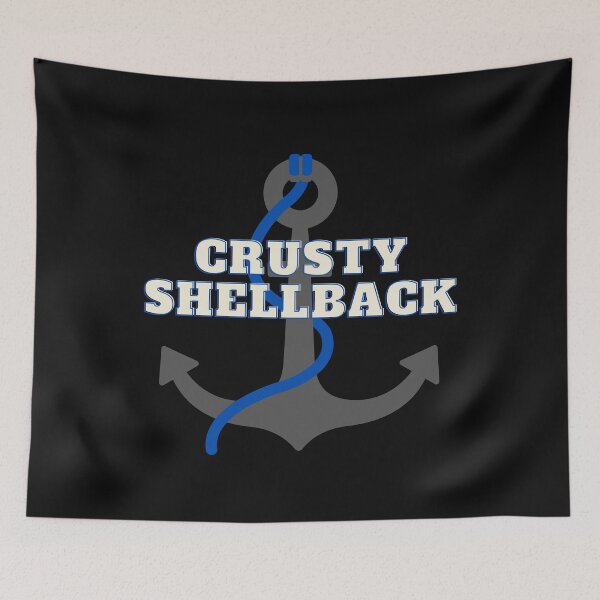 Item preview, Marinero marino crujiente de Shellback designed and sold by Samsdesignshop.