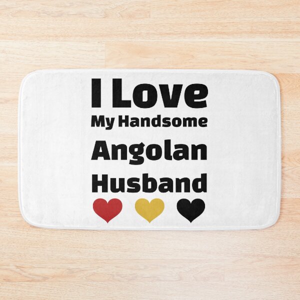 Item preview, I Love My Handsome Angolan Husband - Angola Husband designed and sold by DiceNLDesigns.