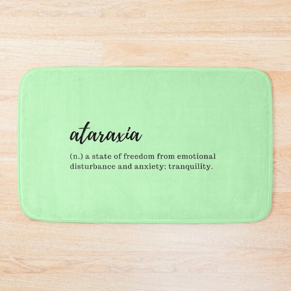 Item preview, Ataraxia - a state of freedom from emotional disturbance and anxiety; tranquility designed and sold by designair.