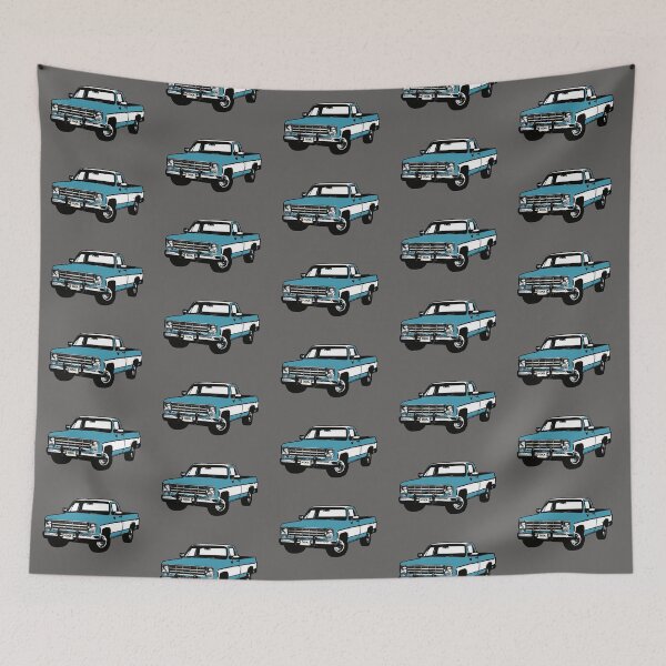 Item preview, 70's Light Blue C Truck designed and sold by CoolRide.