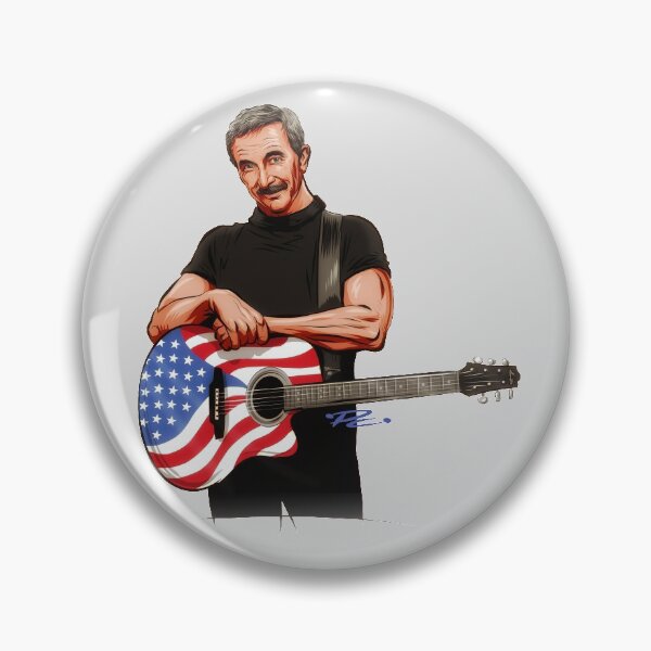 Item preview, Aaron Tippin - An illustration by Paul Cemmick designed and sold by TIGERDAVER.