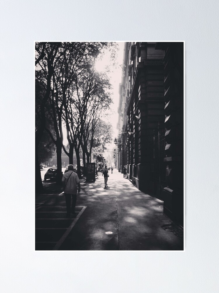 Alternate view of Milano Street Scene 2018 Poster
