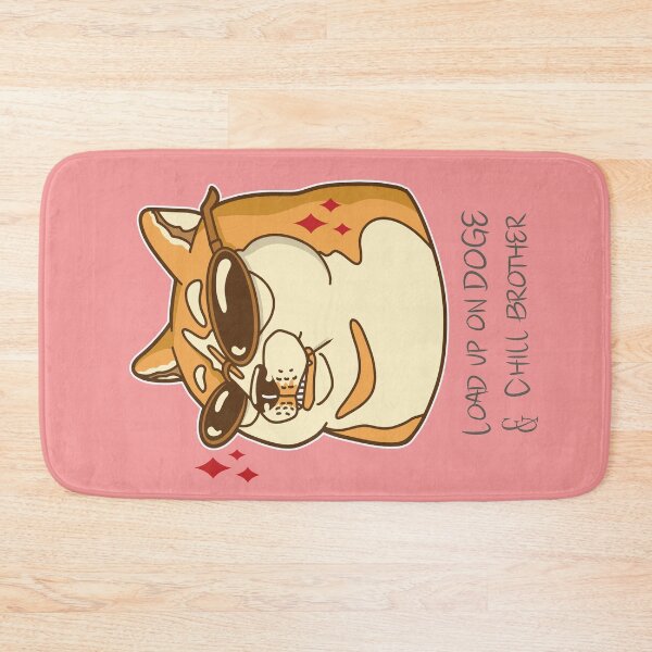 Item preview, Load up on DOGE & Chill Brother - Shiba Inu with Sunglasses designed and sold by Wildlife Apparels Inc..
