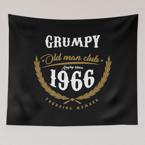 Item preview, Grumpy Old Man Club 1966 designed and sold by apathdigo.