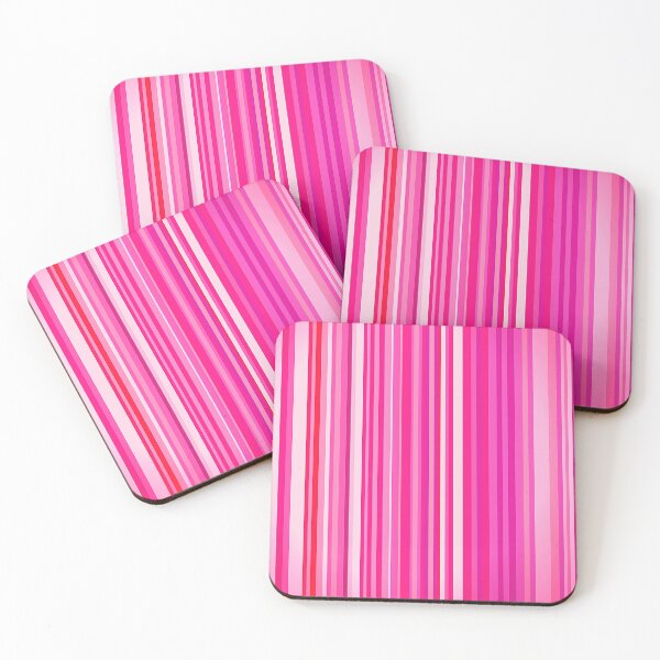 Item preview, Pink Vertical Stripes Pattern designed and sold by cutecrazytshirt.