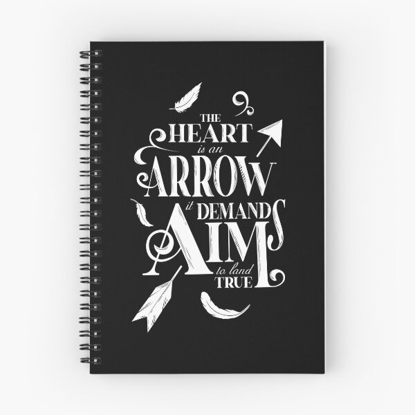 Item preview, The Heart is an Arrow it Demands Aim to land true designed and sold by Masonde Designs.