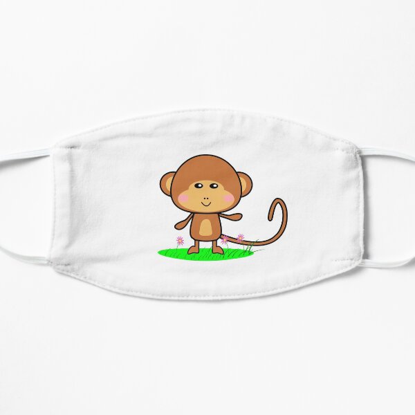 Masques En Tissu Sur Le Theme Cute Little Monkey Redbubble
