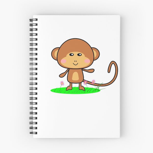Item preview, Cute Kawaii Baby Monkey designed and sold by lovelyandcute.