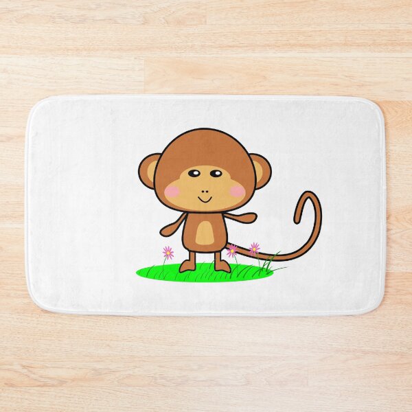 Item preview, Cute Kawaii Baby Monkey designed and sold by lovelyandcute.