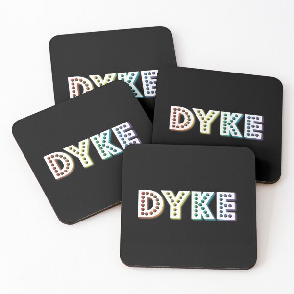Item preview, DYKE [rainbow slang]  designed and sold by lazarusheart.