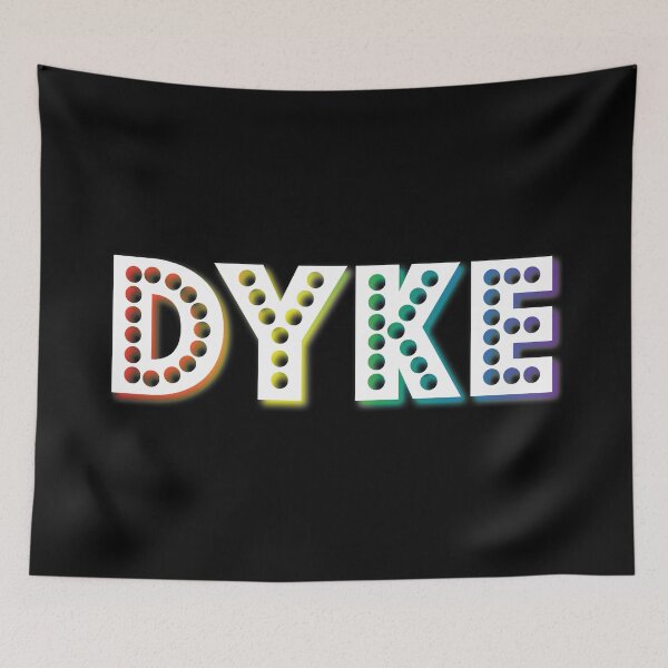 Item preview, DYKE [rainbow slang]  designed and sold by lazarusheart.