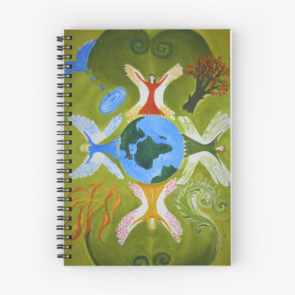 Item preview, ANGELS OF WATER, EARTH, AIR and FIRE designed and sold by lovinglight.