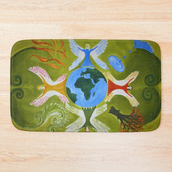 Item preview, ANGELS OF WATER, EARTH, AIR and FIRE designed and sold by lovinglight.