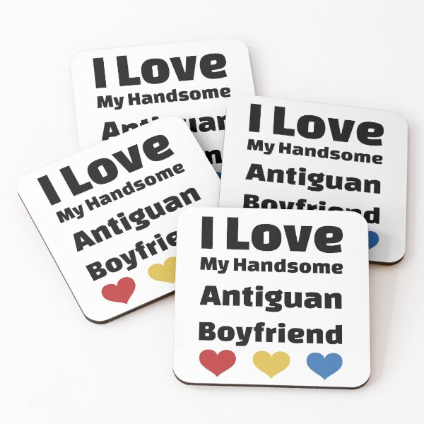 Item preview, I Love My Handsome Antiguan Boyfriend - Antigua Boyfriend designed and sold by DiceNLDesigns.